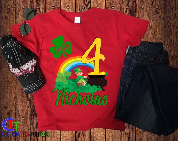 Personalized Birthday St Patricks Day Shirt