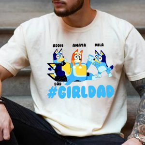 Personalized Bluey Dad Life 2023 Shirt