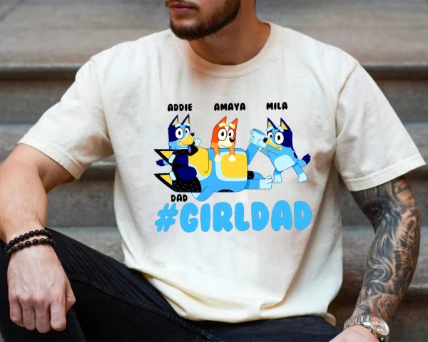 Personalized Bluey Dad Life 2023 Shirt