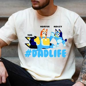 Personalized Bluey Dad Life Custom Dadlife Shirt 1