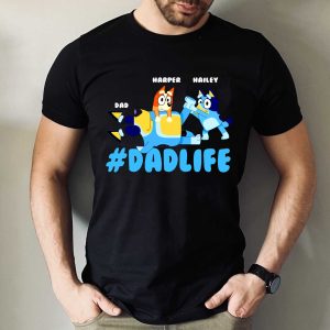 Personalized Bluey Dad Life Custom Dadlife Shirt