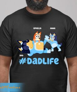 Personalized Bluey Dad Life Fathers Day Shirt 2 Personalized Bluey Dad Life Fathers Day Shirt 3