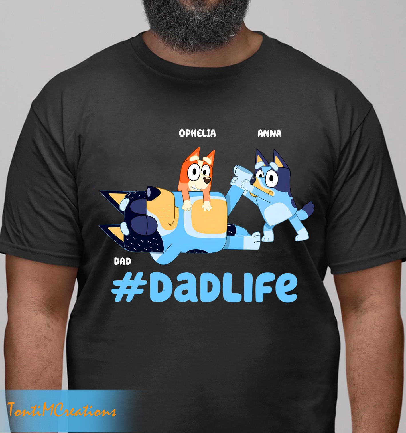 Bluey Dad Life HTV and Sublimation Prints, Bluey Dad Life Shirts – Pixie &  Winks