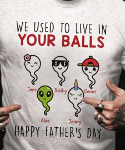 Personalized Dad Funny Fathers Day Shirt 1