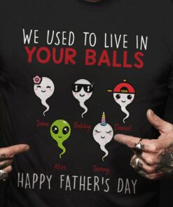 Personalized Dad Funny Fathers Day Shirt 3