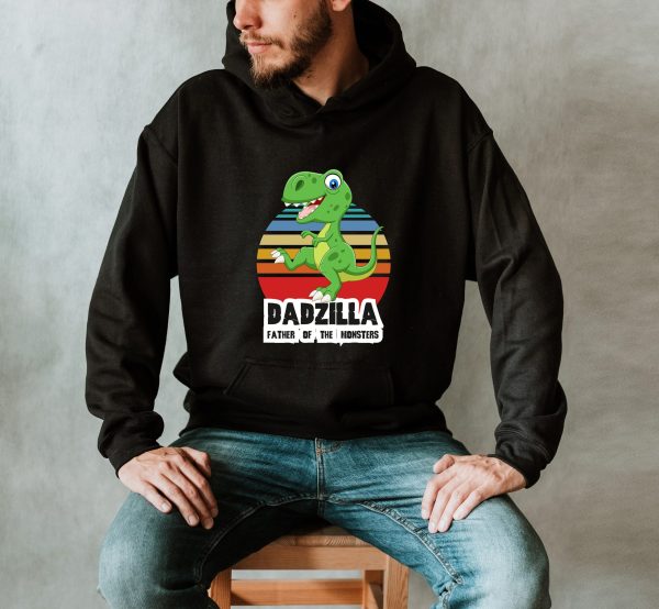 Personalized Dadzilla Father Of The Monster Father’s Day Hoodie