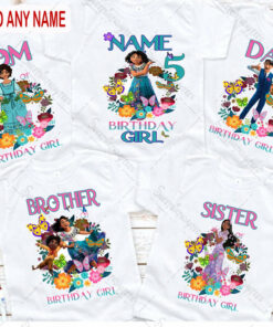 Personalized Encanto Disney Birthday Princess Theme Party Shirt 1
