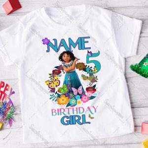 Personalized Encanto Disney Birthday Princess Theme Party Shirt