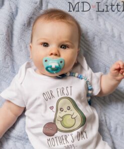 Personalized Funny Our First Mother's Day Shirt 1 Personalized Funny Our First Mothers Day Shirt 2