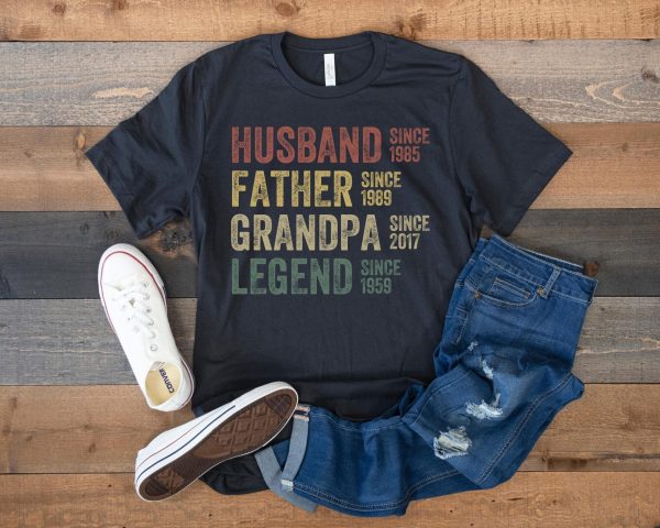 Personalized Husband Dad Grandpa Father’s Day Shirt