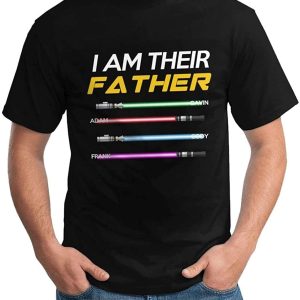 Personalized I Am Their Father Star Wars Best Dad In The Galaxy Shirt