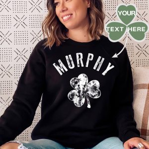 Personalized Last Name Irish St Patrick’s Day Sweatshirt