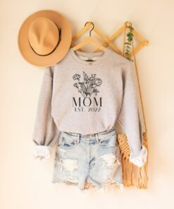 Personalized Mom Est Mothers Day Mommy T Shirt 2