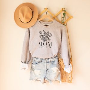 Personalized Mom Est Mothers Day Mommy T Shirt 2