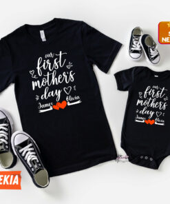 Personalized Our 1st Mother's Day Mommy And Me Shirt 4 Personalized Our 1st Mothers Day Mommy And Me Shirt 5