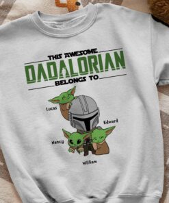 Personalized Star Wars The Dadalorian Father's Day Shirt 1 Personalized Star Wars The Dadalorian Fathers Day Shirt 2