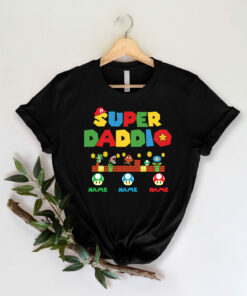 Personalized Super Daddio Game Custom Kids Name Shirt 4 Personalized Super Daddio Game Custom Kids Name Shirt 5