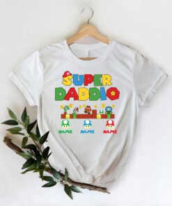 Personalized Super Daddio Game Custom Kids Name Shirt 6 Personalized Super Daddio Game Custom Kids Name Shirt 7