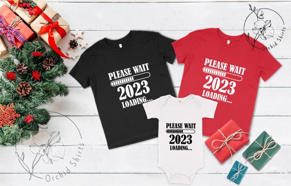 Please Wait Loading 2023 New Year Gift Vacation Shirt