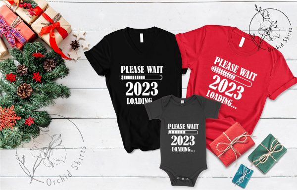 Please Wait Loading 2023 New Year Gift Vacation Shirt