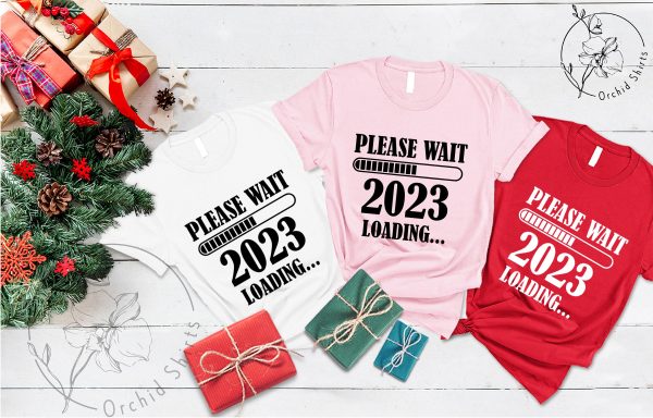 Please Wait Loading 2023 New Year Gift Vacation Shirt