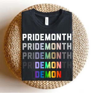 Pride Month Demon Equal Rights LGBTQ Ally T Shirt 3