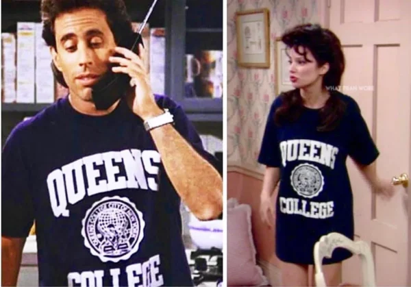 Queens College Jerry Seinfeld Vintage Classic T Shirt Swearshirt