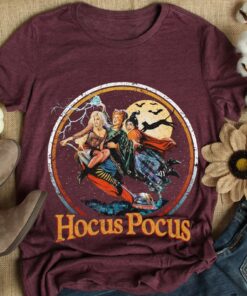 Retro Hocus Pocus Disney Witch Sanderson I Smell Children Shirt 2