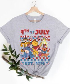 Retro Mickey And Friends Checkered Disney 4th Of July Shirt 2 Retro Mickey And Friends Checkered Disney 4th Of July Shirt 3