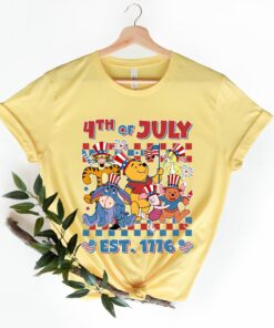 Retro Mickey And Friends Checkered Disney 4th Of July Shirt 3 Retro Mickey And Friends Checkered Disney 4th Of July Shirt 4