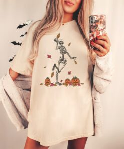 Retro Spooky Season Fall Halloween Shirt 1
