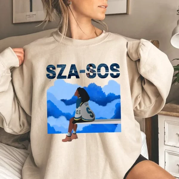 SZA SOS Album Cover Rap R&ampB Tee