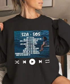 SZA SOS Album Cover Unisex T Shirt 1