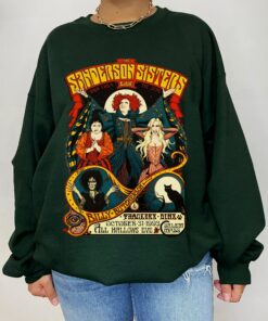 Sanderson Sisters Halloween Witches Salem Mass Sweatshirt 1