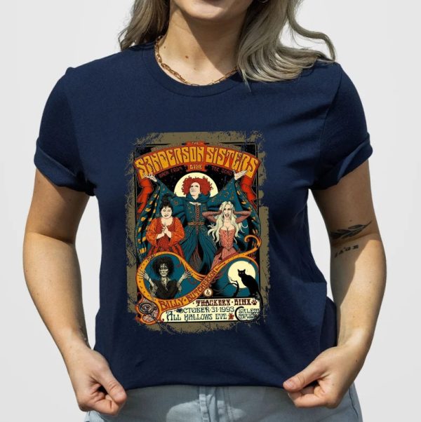 Sanderson Sisters Hocus Pocus Vintage Halloween Shirt