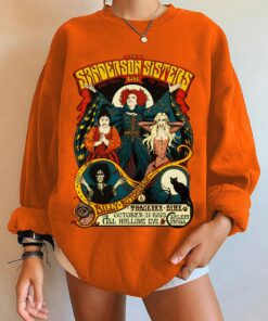 Sanderson Sisters Salem Crewneck Sweatshirt 2 Sanderson Sisters Salem Crewneck Sweatshirt 3
