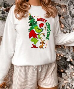 Snow Grinch Christmas Sweatshirt Shirt 2 Snow Grinch Christmas Sweatshirt Shirt 3