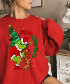 Snow Grinch Christmas Sweatshirt Shirt 3 Snow Grinch Christmas Sweatshirt Shirt 4