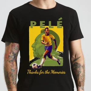 Soccer Pele Brazil Shirt 4