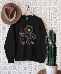 Spread The Hope Find Cure Fight Cancer In All Colors Shirt 2