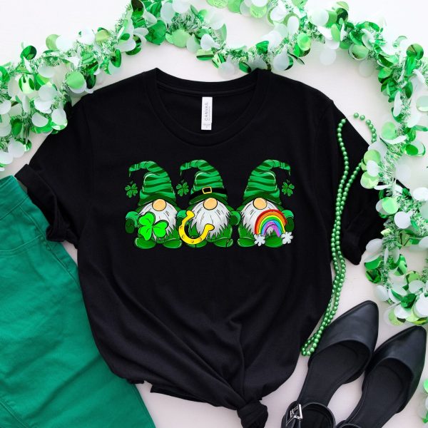 St Patrick’s Day Gnomes Clover Irish Shirt