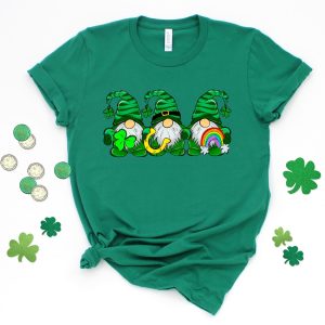 St Patricks Day Gnomes Clover Irish Shirt 3