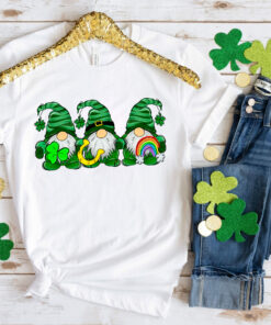 St Patricks Day Gnomes Shamrock Family Matching Shirt 1 St Patricks Day Gnomes Shamrock Family Matching Shirt 2
