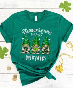St Patricks Day Shenanigans With My Gnomies Lucky Shirt 1 St Patricks Day Shenanigans With My Gnomies Lucky Shirt 2