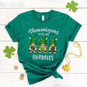 St Patricks Day Shenanigans With My Gnomies Lucky Shirt