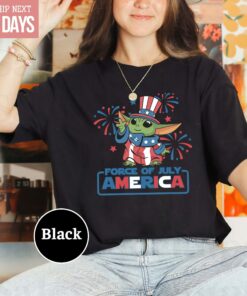 Star War Force Of July American Baby Yoda Indepence Day Shirt 1 Star War Force Of July American Baby Yoda Indepence Day Shirt 2