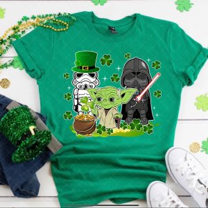 Star Wars Patrick’s Day Disney Irish Family Vacation Shirt