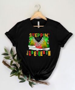 Steppin Into Juneteenth Black History Free ish Shirt 2