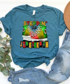 Steppin Into Juneteenth Black History Free ish Shirt 4