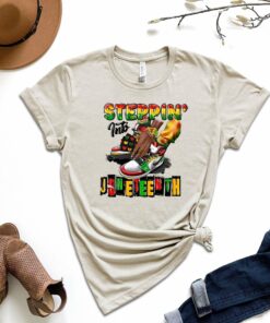 Steppin Into Juneteenth Black Lives Matter Civil Rights Shirt 1